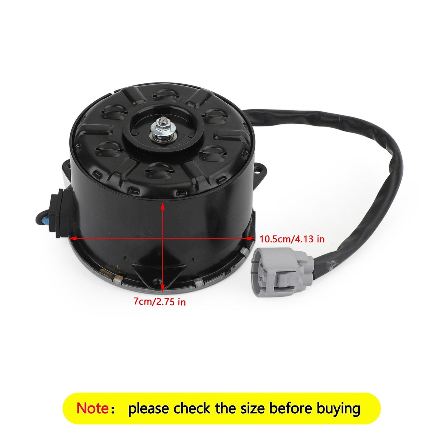 Motore della ventola di raffreddamento adatto per Lexus RX35 RX400H RX450H lato passeggero 16363-20390 generico