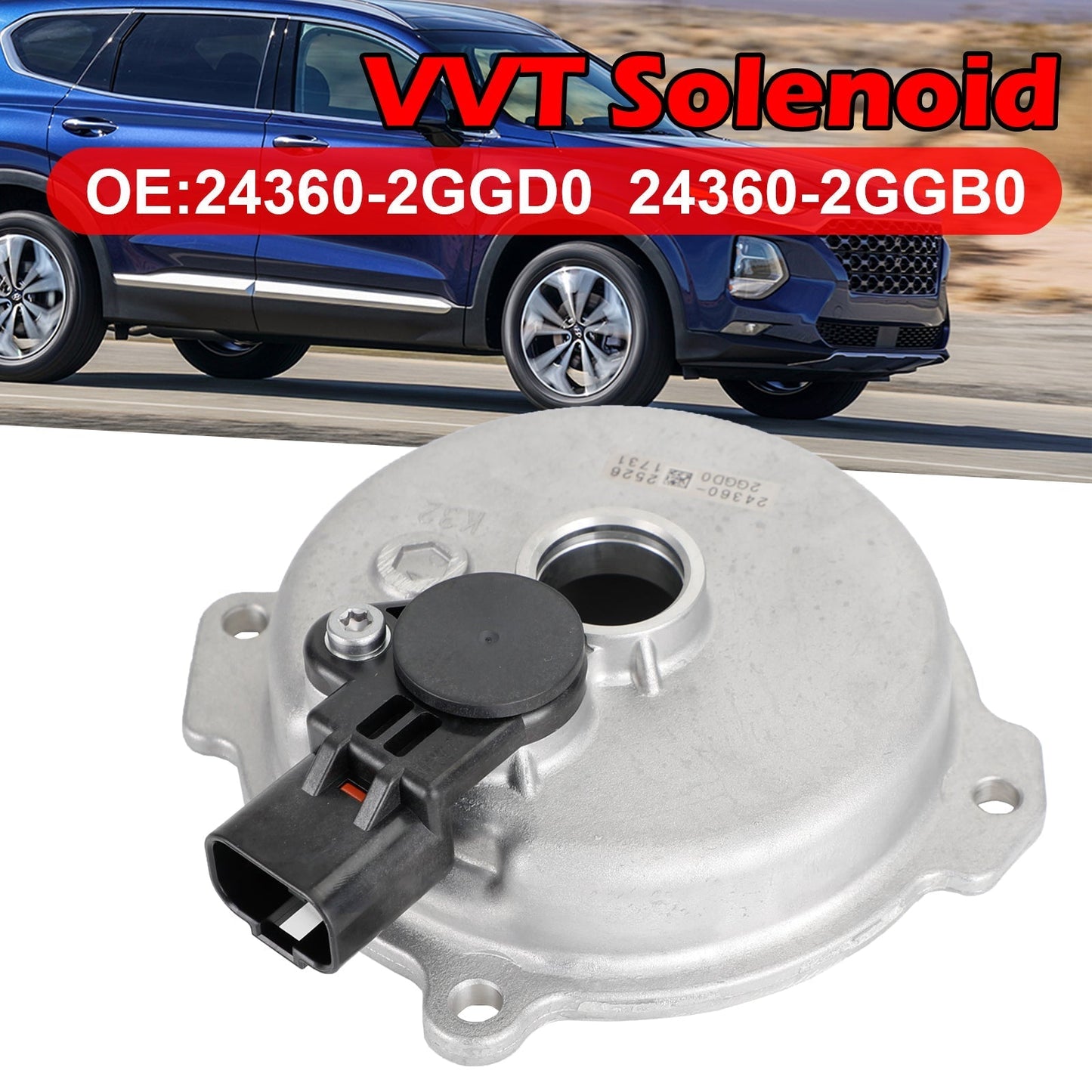 2017-2018 Hyundai Santa Fe Sport 2.0L + 2.4L 24360-2GGD0 24360-2GGB0 Motore a fasatura variabile VVT Solenoide