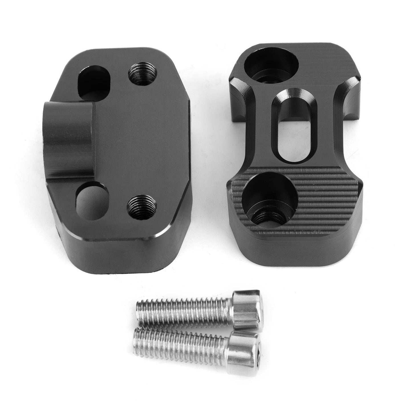 Le migliori offerte per Areyourshop Riser per manubrio moto in alluminio CNC 22-28mm