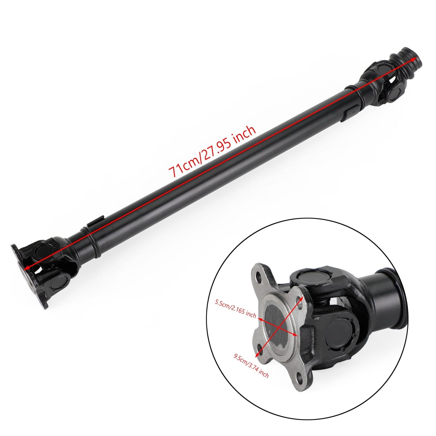 Albero di trasmissione anteriore 26208605866 710 mm per BMW X5 E70 F15 X6 E71 E72 F16