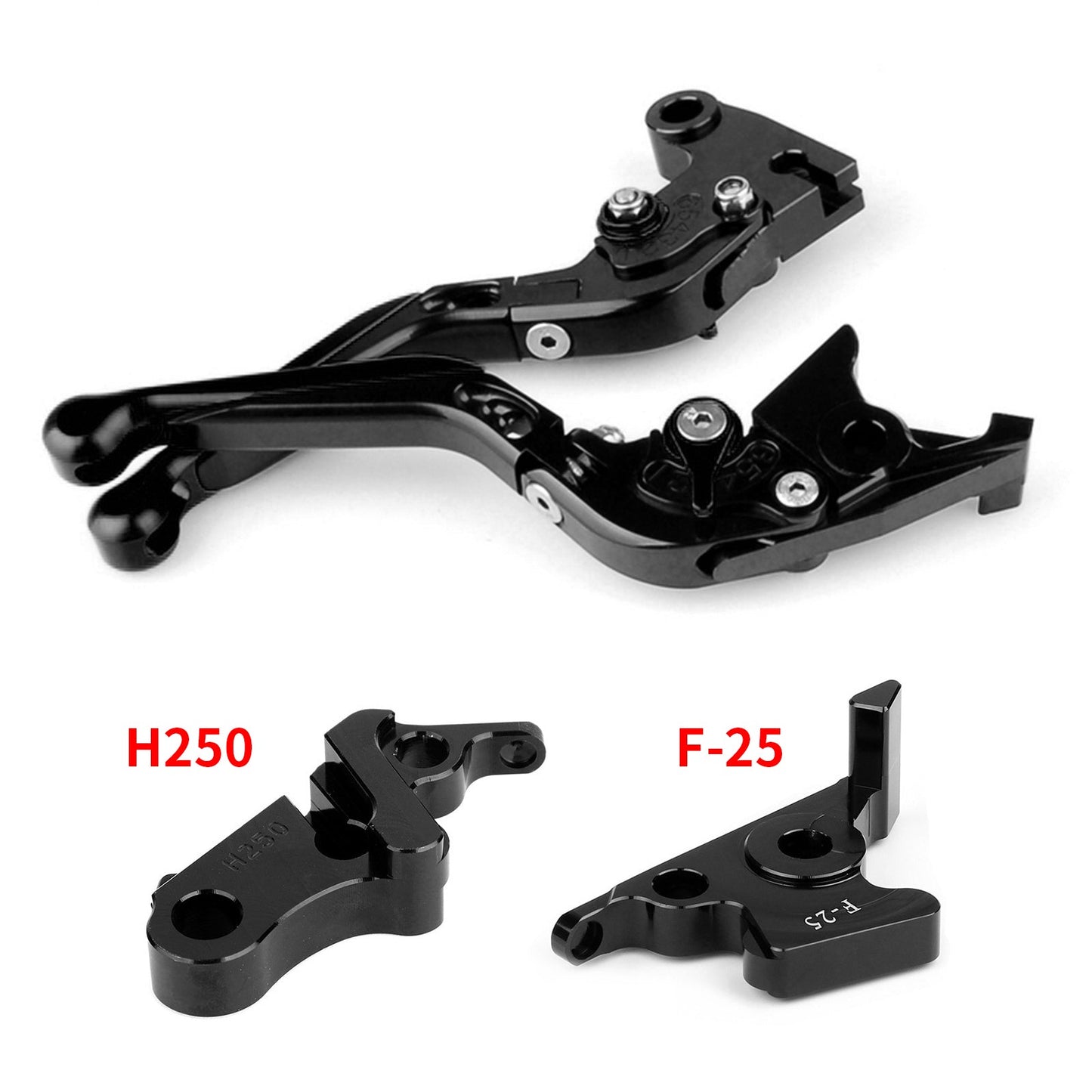 Leva freno frizione regolabile per Honda CB500F CBR500R CBR250R CBR300RR CB300F Generico