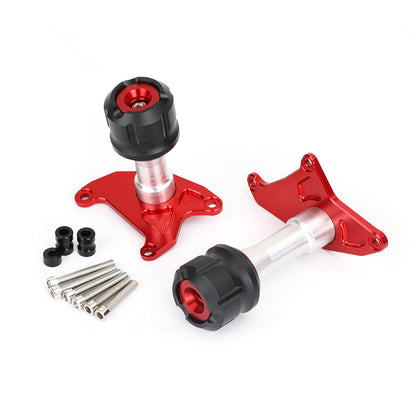 KIT TAMPONI PARATELAIO DEFENDER NERO per Honda MSX125 MSX125SF Grom 2013-2020