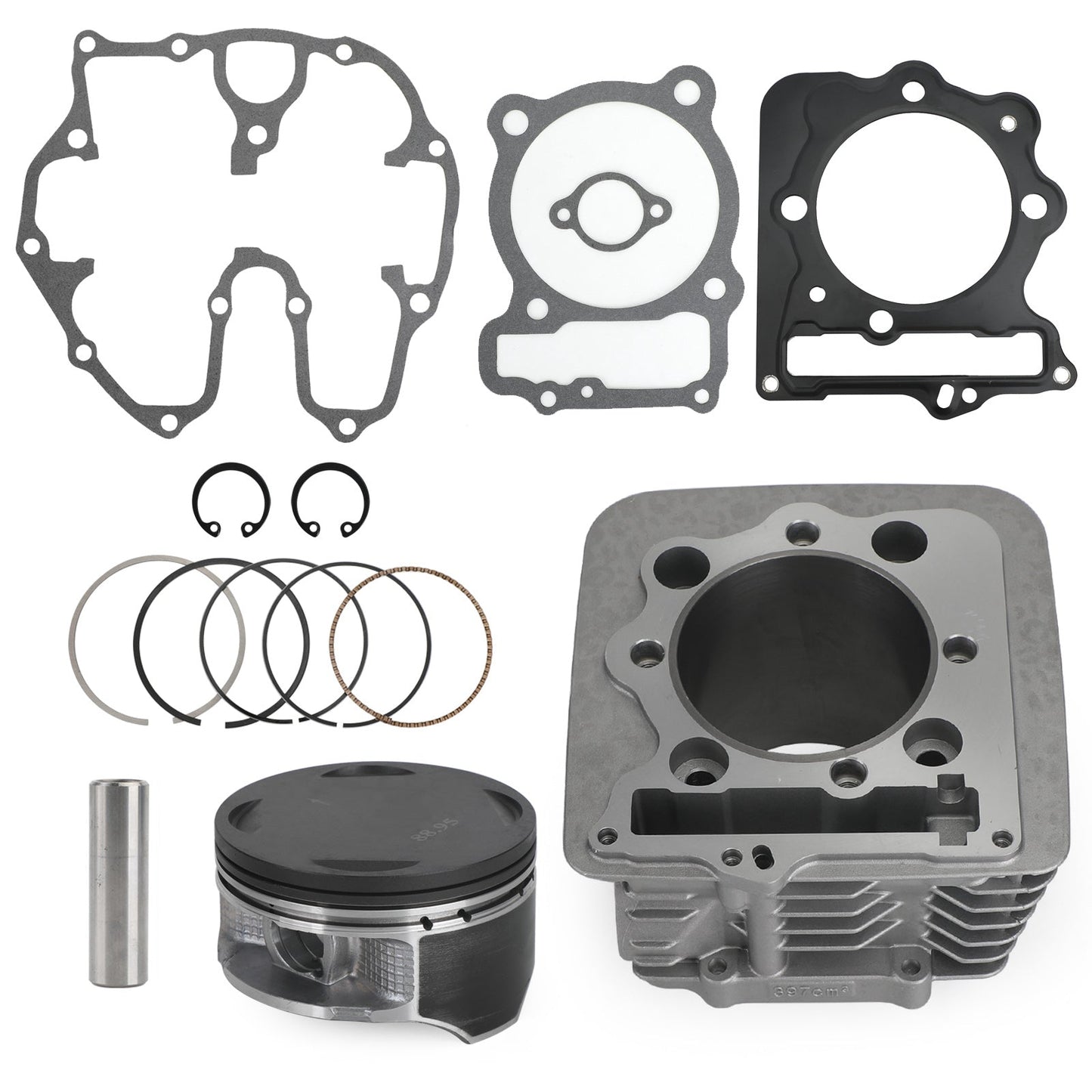 Honda XR400R 1996-2004 440cc 89mm Big Bore Brocca Cilindro Top End Kit Ricostruzione