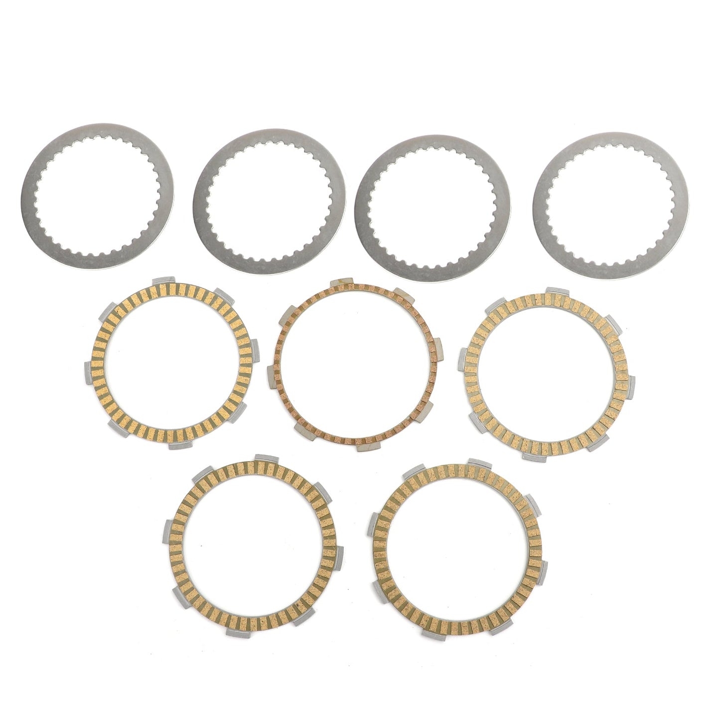 Kit frizione in ferro e dischi di attrito adatti per Honda CBR125R CBR125 CBR150R TA200 Generico