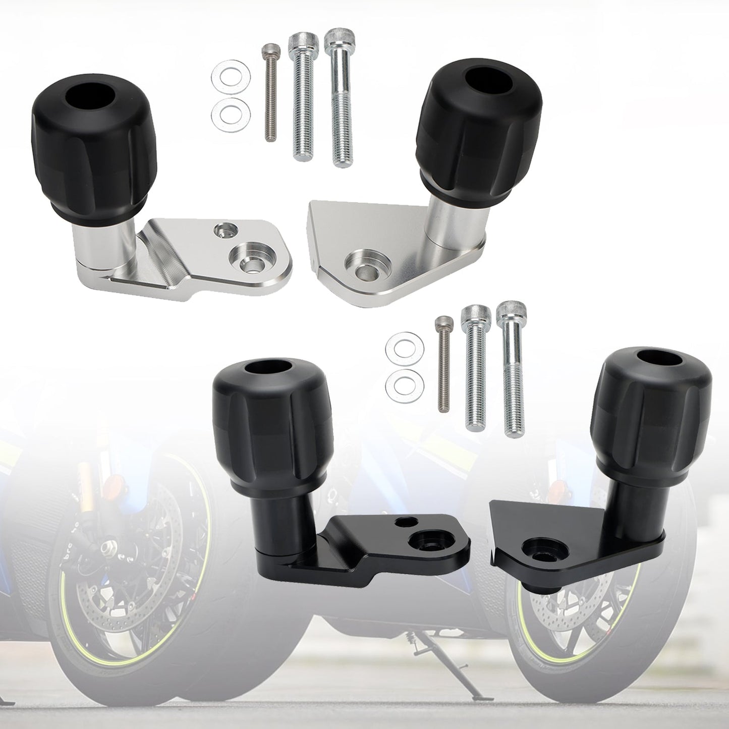 Protezione tamponi telaio in alluminio Suzuki Gsx-R 1000 1000R 2017-2021