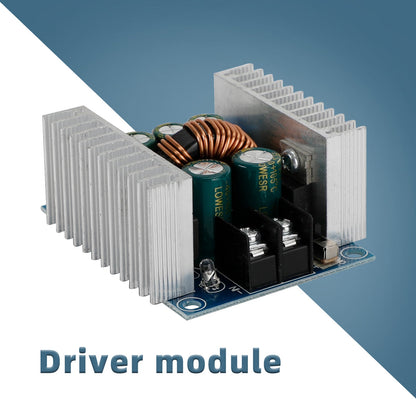 Convertitore DC-DC 20A 300W Step Down Buck-Boost Power Charger Board regolabile