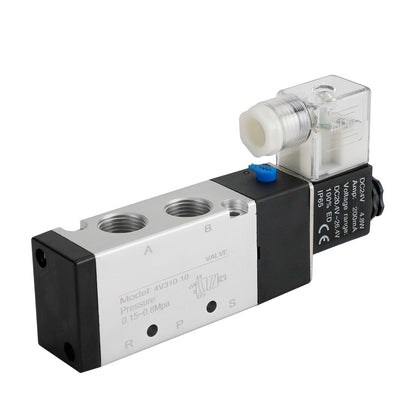 Elettrovalvola elettrica pneumatica a solenoide 4V310-10 2 posizioni 5 vie PT 3/8"