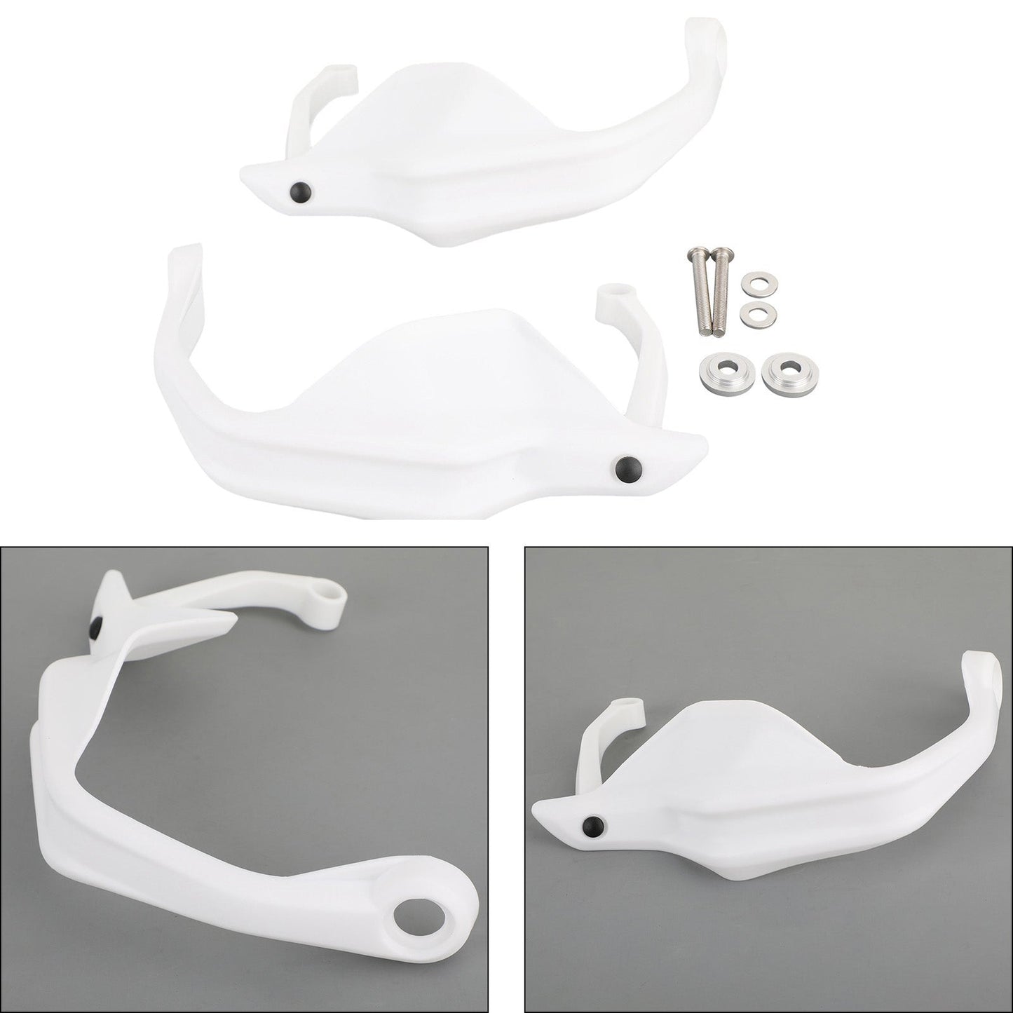 Paramani Protezioni Paramani adatte per BMW G310GS/G310R 2017-2019 Bianco Generico