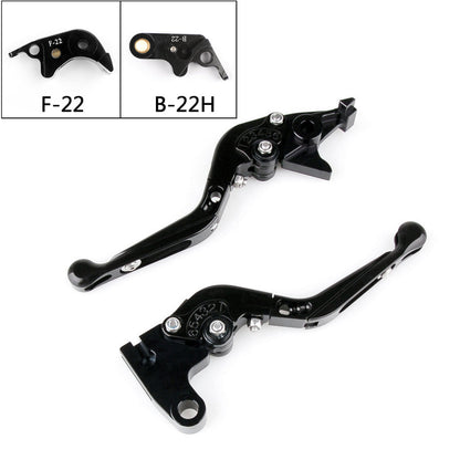 Leva freno e frizione allungabile pieghevole regolabile per BMW S1000RR S1000R 15-18 generico