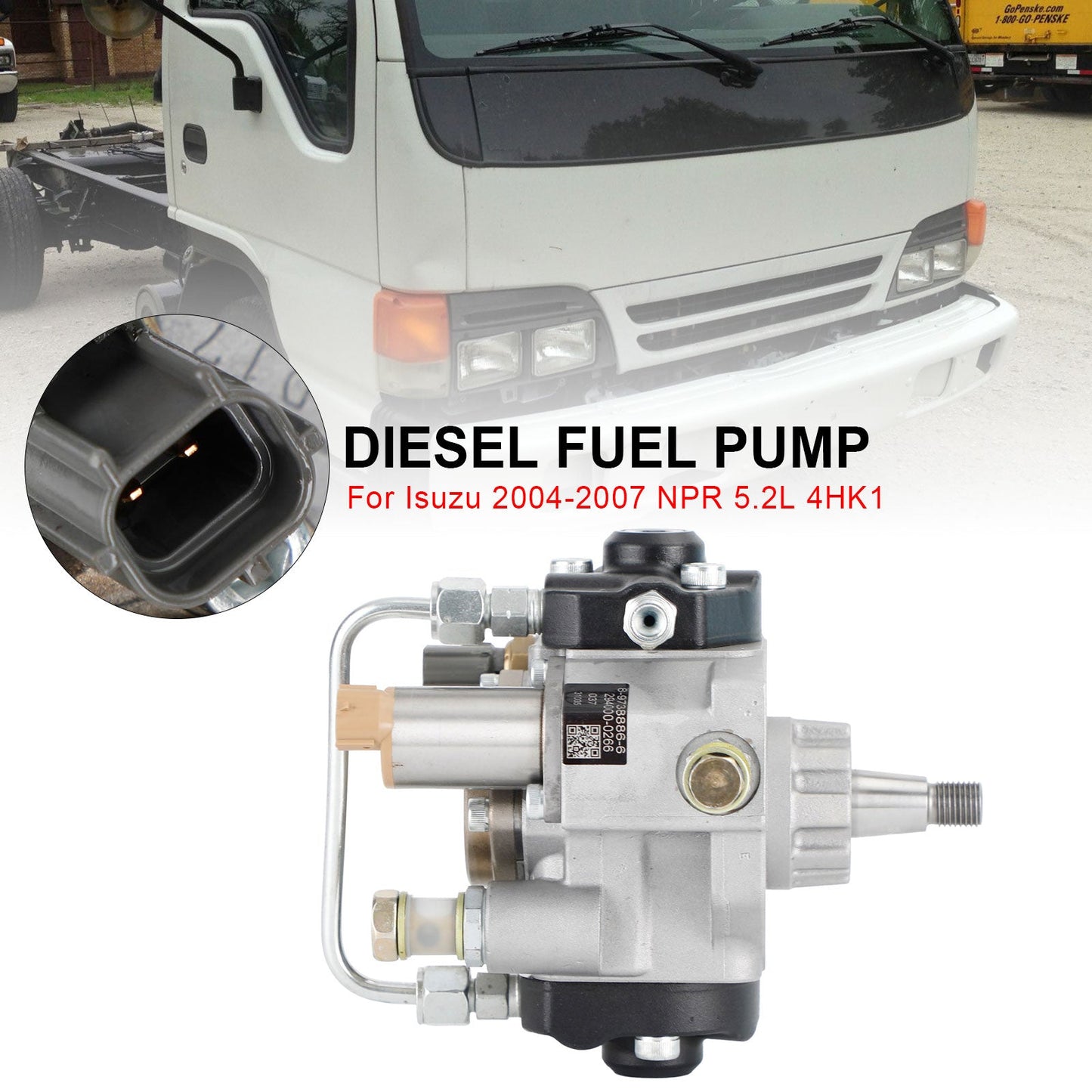 Isuzu 2004-2007 NPR 5.2L 4HK1 pompa del carburante diesel 294000-0266 2901238860 97328886 Fedex espresso generico