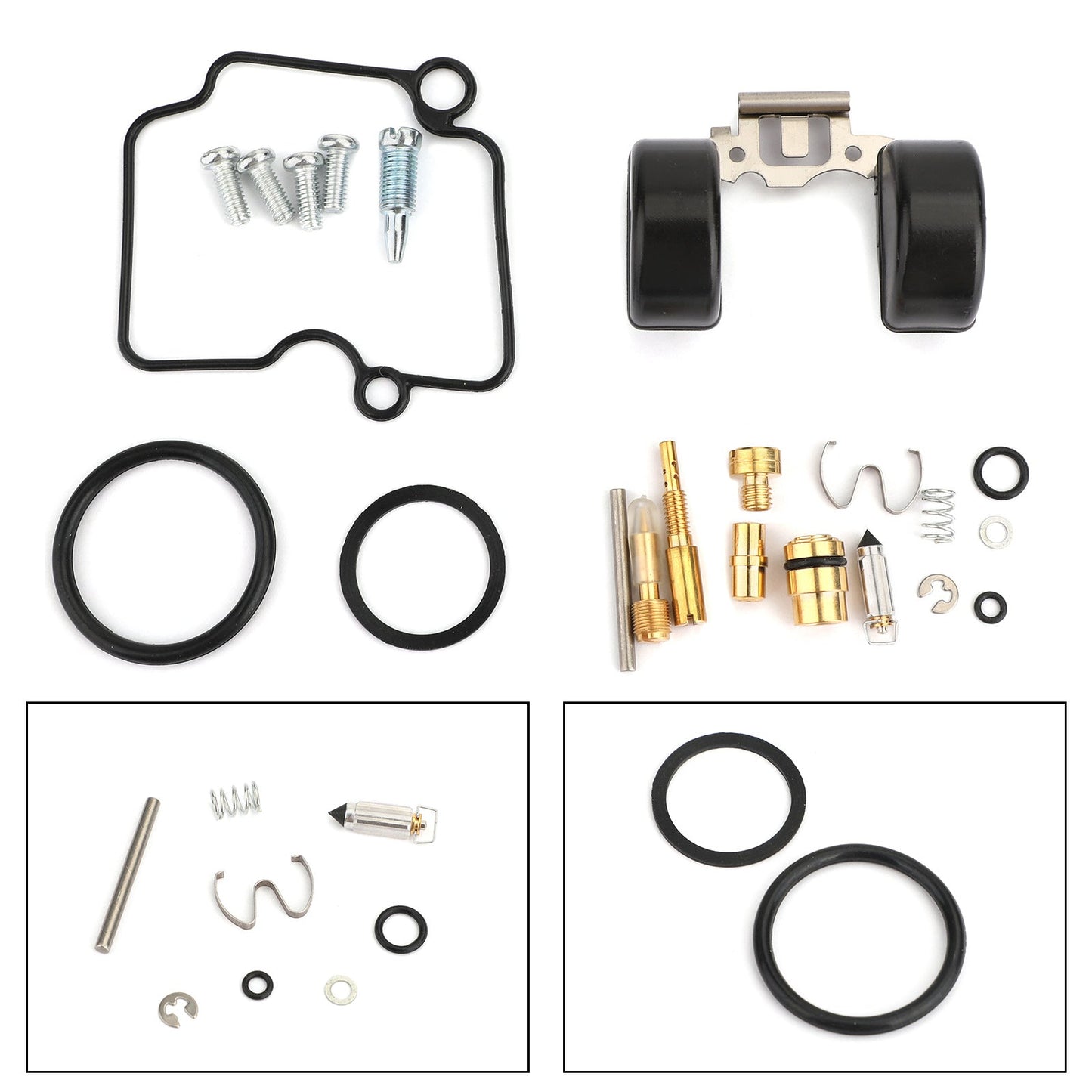 Kit di riparazione carburatore moto per Yamaha YBR125 JYM125 per carburatore VM22 generico