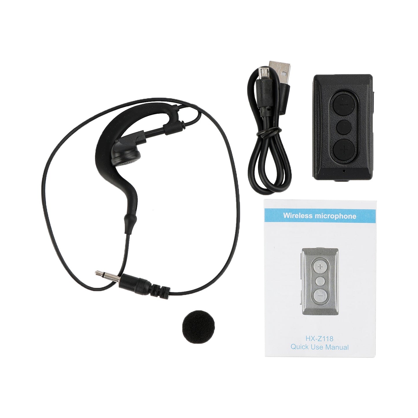 Radio controller PTT wireless Bluetooth HX-Z118 per telefono Android IOS Zello Work