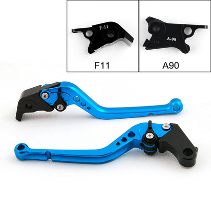 Leve freno frizione lunghe per KTM 690 Duke R 2014-2016 (F11/A90) nere generiche