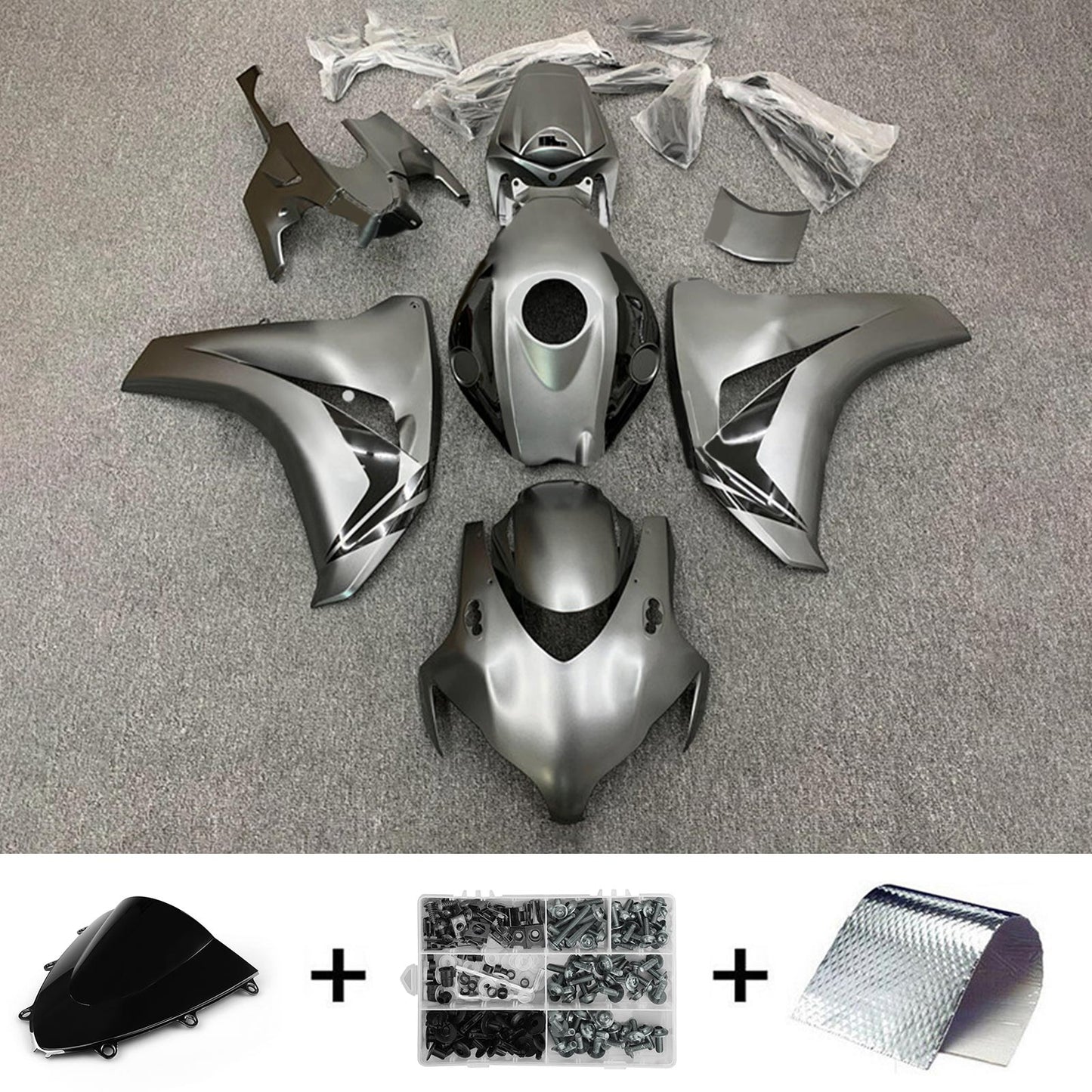 Amotopart Honda CBR1000RR 2008-2011 Kit carena Carrozzeria Plastica ABS