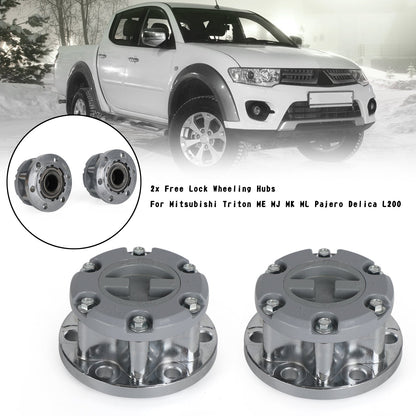 6941324497715 2x mozzi ruota di bloccaggio gratuiti per Mitsubishi Triton ME MJ MK ML Pajero Delica L200 generico