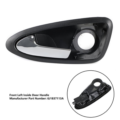 Maniglia per porta interna interna anteriore sinistra 6J1837113A Per Seat Ibiza IV 2009-2012 Generico