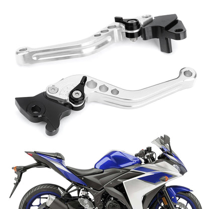 Leve Freno Frizione Per YAMAHA YZF-R15 2008-2014 Argento Generico