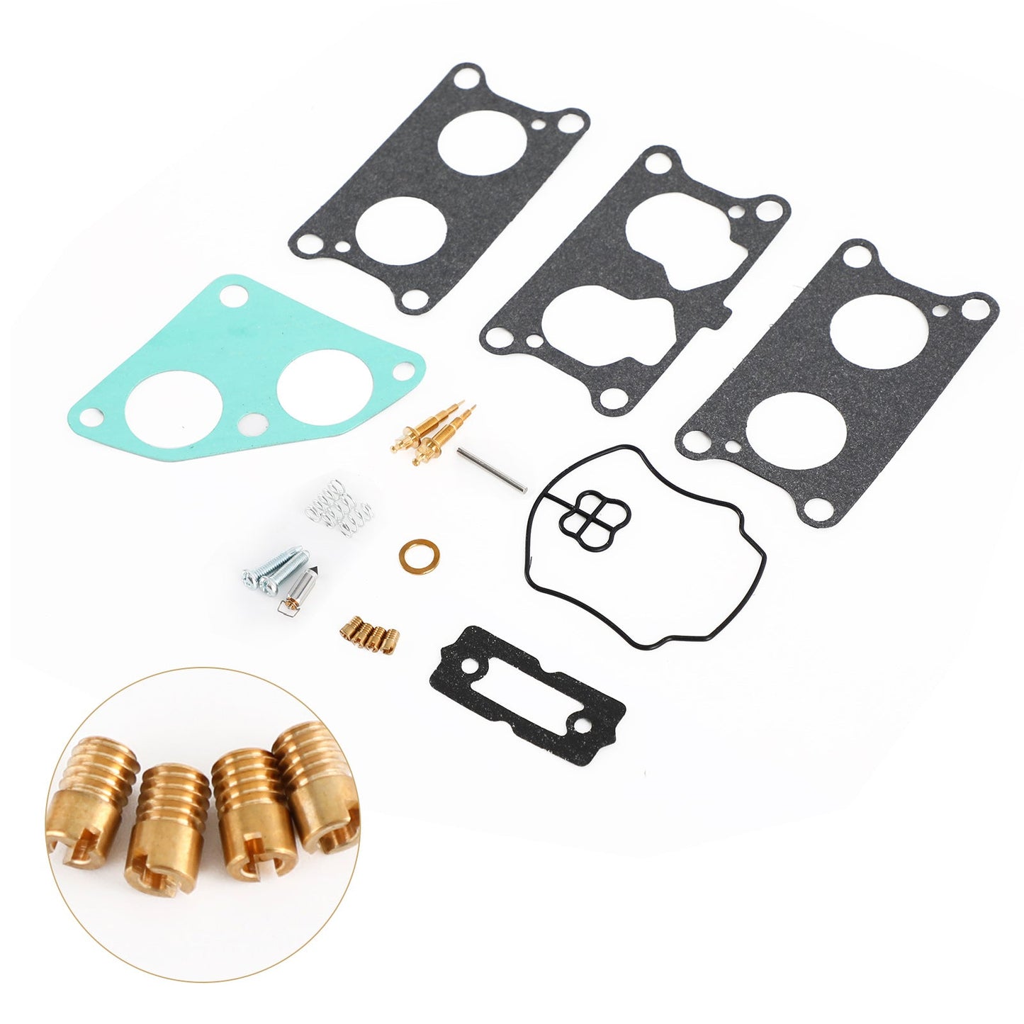 Carburatore Rebuild Kit per John Deere Gator HPX 4*2 4*4 UTV 2004-2012 KCR700 Generico