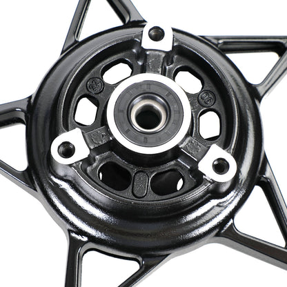 Cerchi in lega di alluminio forgiato Ruote per Kawasaki EX400 NINJA 400 Z400 2018-2023 Generico