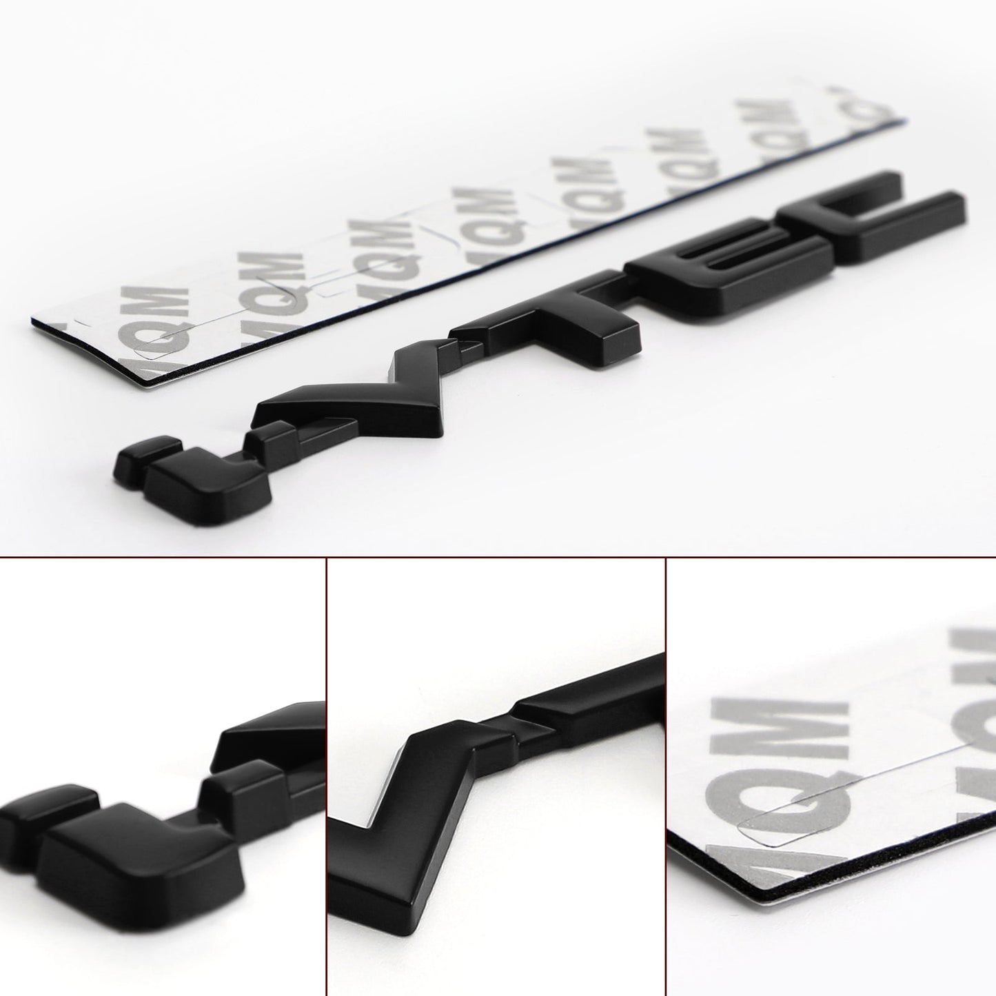 3D Metal i-VTEC Car Trunk Rear Turbo Fender Distintivo dell'emblema Decalcomanie Adesivi Argento Generico