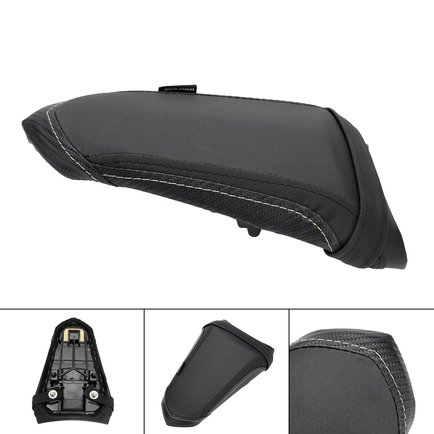 Yamaha Yzf-R7 2021-2022 Yzf-R1 Cuscino sedile passeggero posteriore Pu passeggero piatto