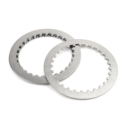 Kit frizione in ferro e dischi di attrito adatti per Yamaha 5Y1-16321-00 XT550 5Y3 XT550J Generico