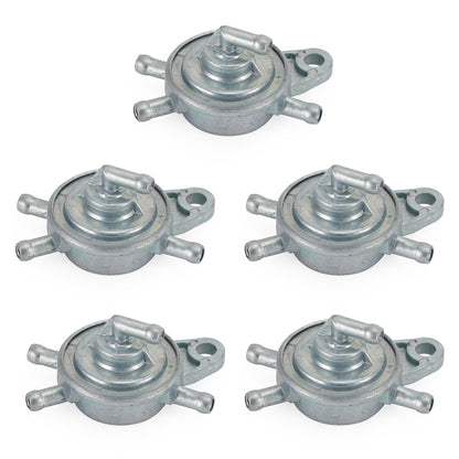 5x Interruttore rubinetto serbatoio carburante 4 porte per GY6 50cc 125cc 150cc PIT Quad Dirt Bike Buggy