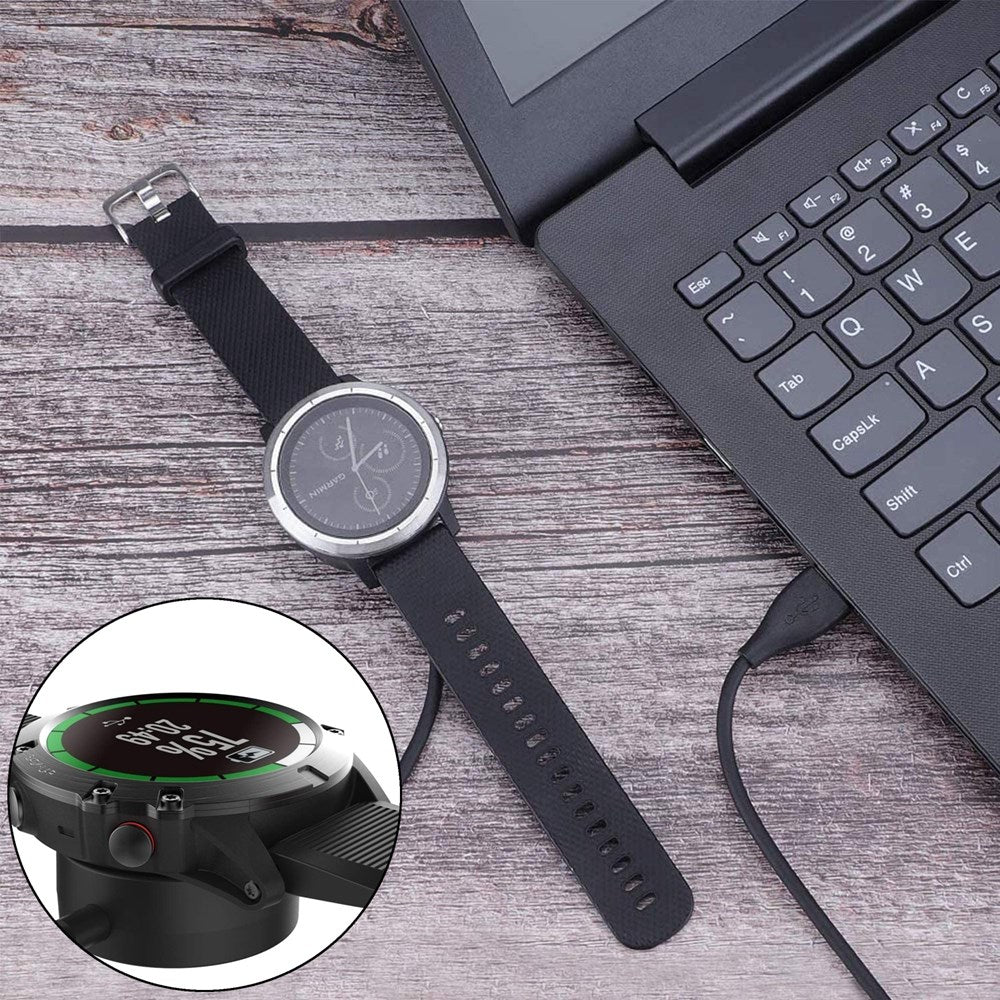Cavo di ricarica per caricabatterie USB adatto per Garmin Fenix 5 5S 5X 6X 6S Plus
