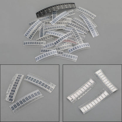 1210/2010/2512/1812 Kit resistori SMD assortiti 1R-1M Ohm 5% 33 valori