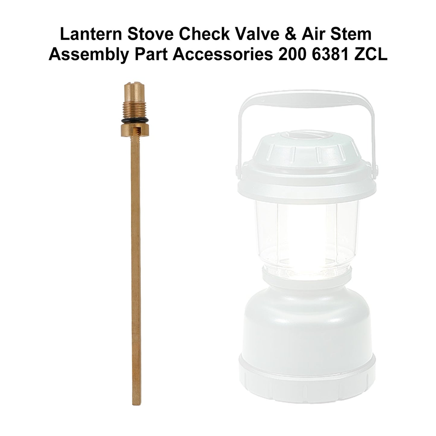 Lanterna Stufa Valvola di ritegno e gruppo stelo aria Accessori 200 6381 ZCL