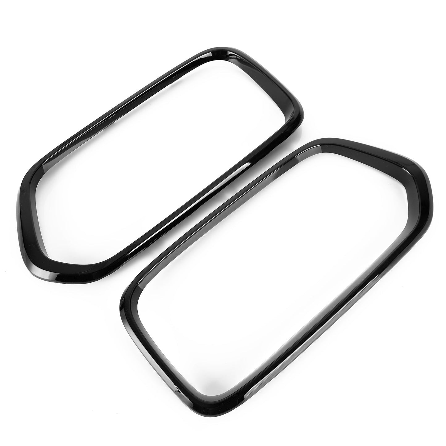 2018-2021 BMW X2 Serie F39 Rivestimento del telaio della griglia del paraurti anteriore nero lucido