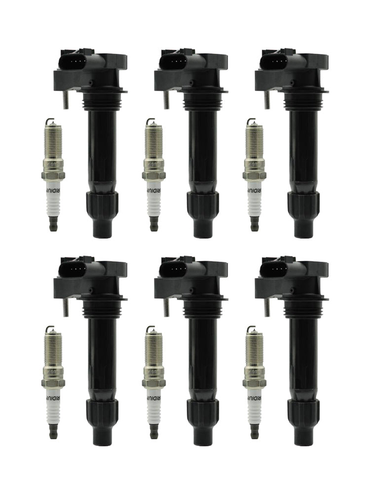 2007-2009 Suzuki XL-7 Saturn Aura Pontiac G6 6 Bobina di accensione 6 Candela UF569 12590990 Fedex Express