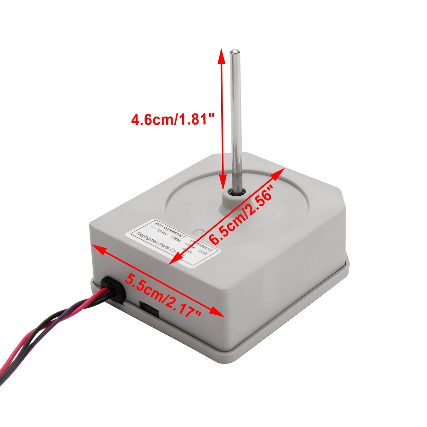 Sostituzione del motore del ventilatore del condensatore dell&#39;evaporatore del frigorifero per LG EAU61644102