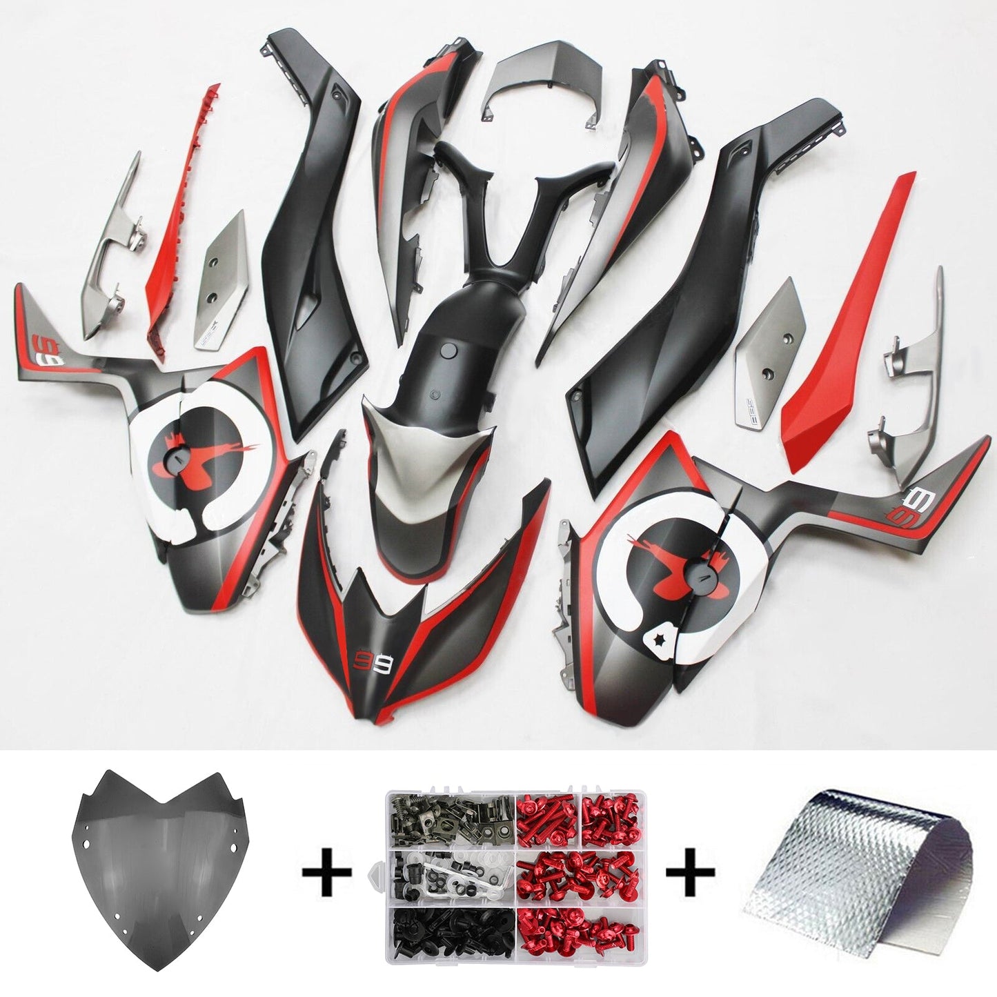 Kit carenatura Yamaha XMAX 125 250 300 2017-2022 #114