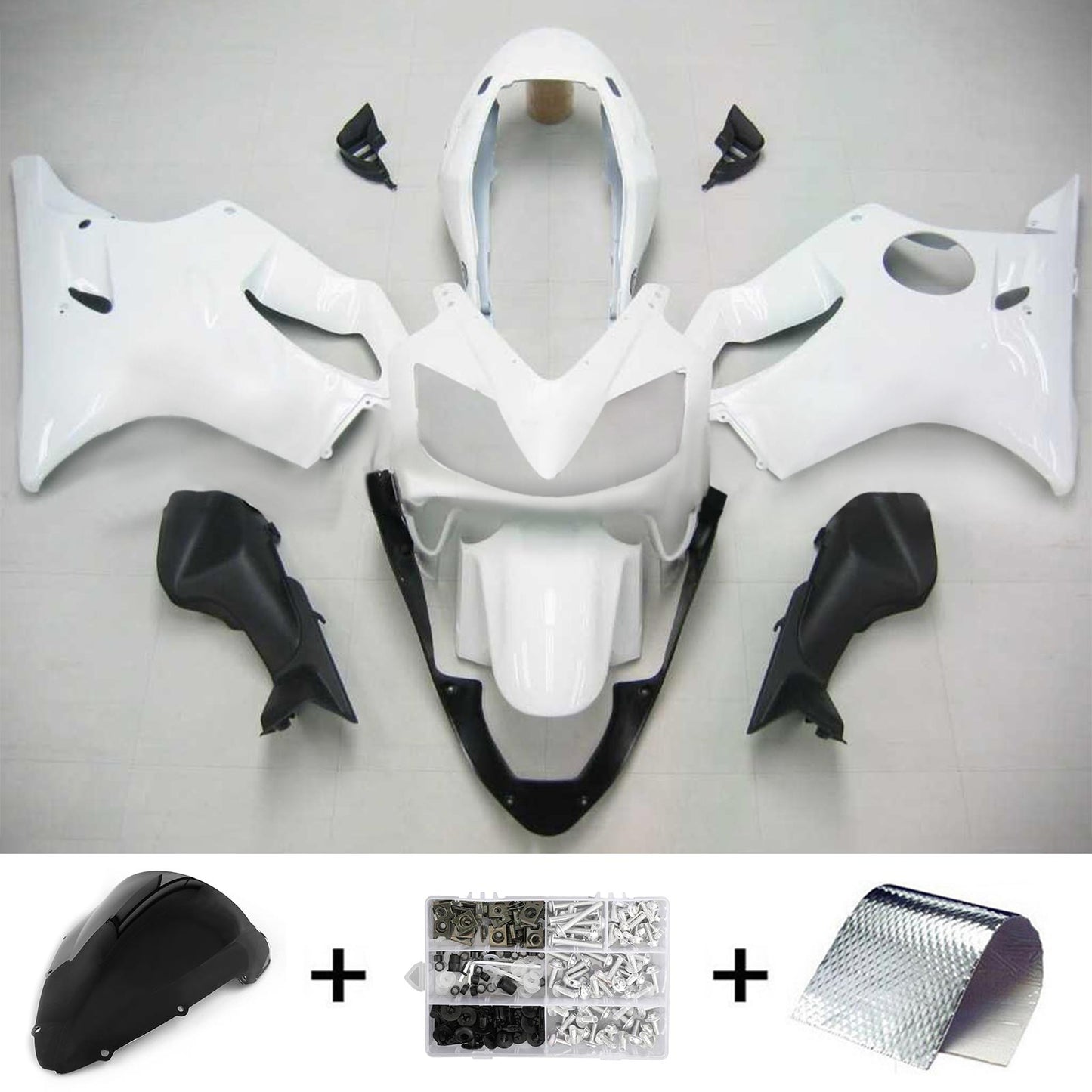 Amotopart Honda CBR600 F4i 2004-2007 Set di travestimento