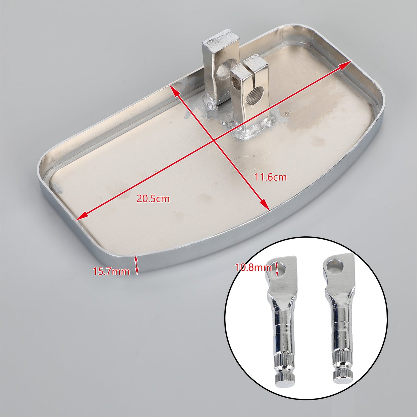 Pedana posteriore Pedana adatta per Dyna Sportster Touring Softail CVO Generic