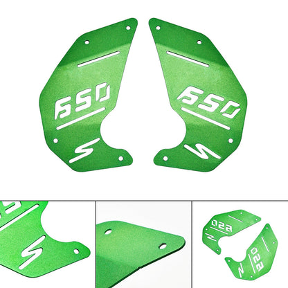 Kawasaki Vulcan S En650 Vn650 2015-2022 Piastra di copertura del motore Pannello laterale verde Cafe