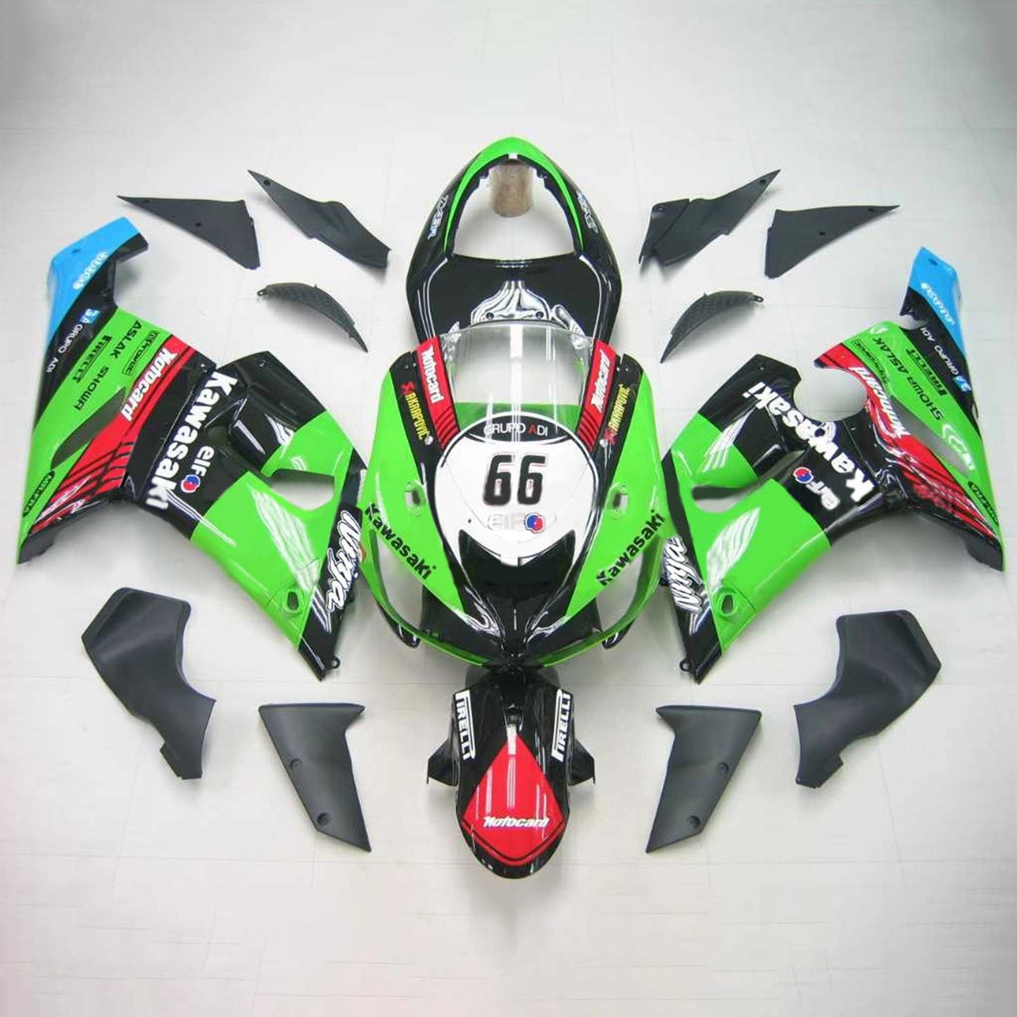 Kit Carenatura Per Kawasaki ZX6R 636 2005-2006 Generico