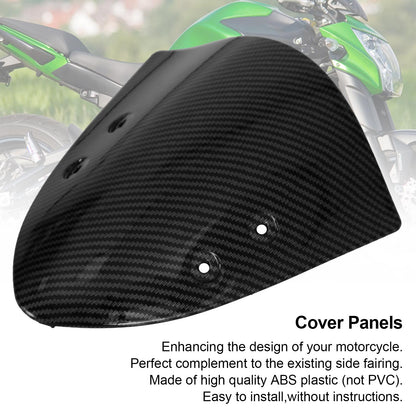 Parabrezza anteriore in carbonio per parabrezza per Kawasaki ER-6N 2009-2014 Generico