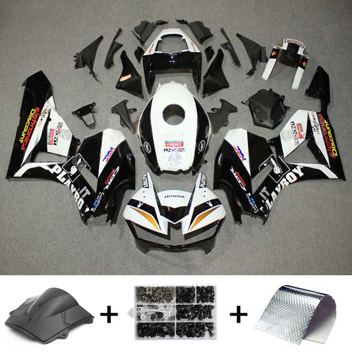 Amotopart Honda CBR600RR 2013-2020 F5 Kit carena Carrozzeria Plastica ABS