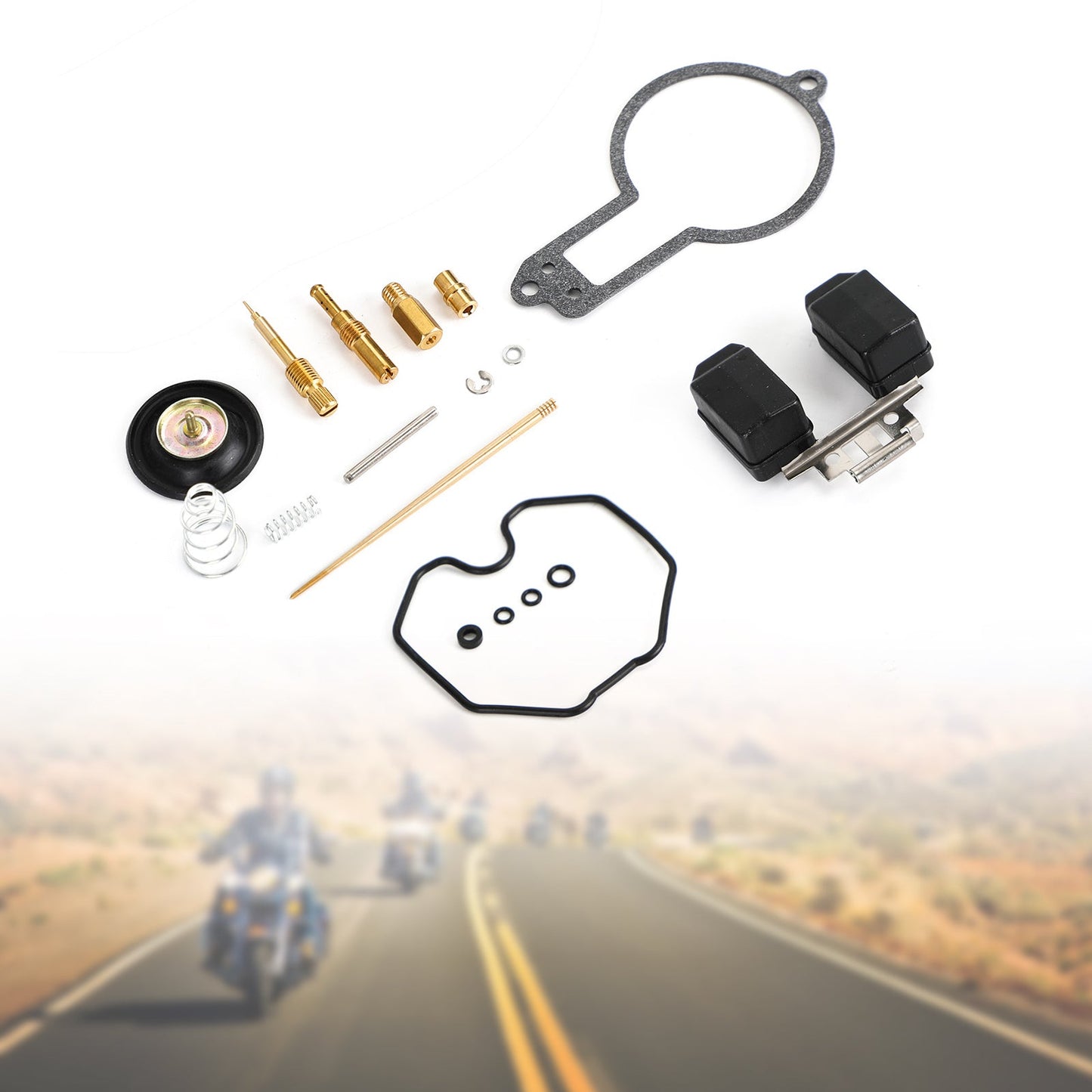 Carburatore Carb Rebuild Kit adatto per HONDA XR600 XR600R 1988-2000 Generico