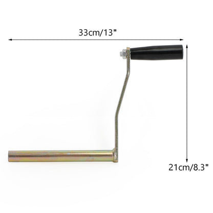 Manovella a bocca rotonda premium per camper pop-up - compatibile Coleman/Fleetwood