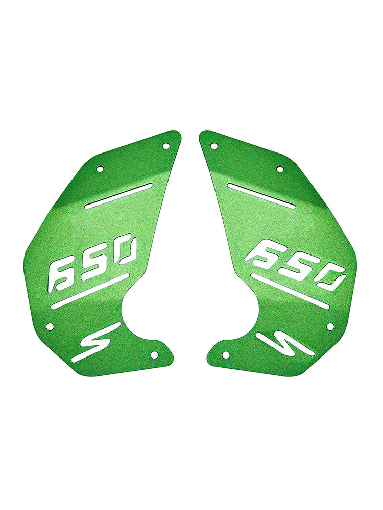 Kawasaki Vulcan S En650 Vn650 2015-2022 Piastra di copertura del motore Pannello laterale verde Cafe