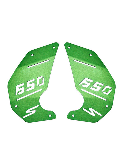 Kawasaki Vulcan S En650 Vn650 2015-2022 Piastra di copertura del motore Pannello laterale verde Cafe