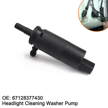 Pompa lavafari 67128377430 per BMW E46 E90 X5 E60 E65 E66 X3 Generico