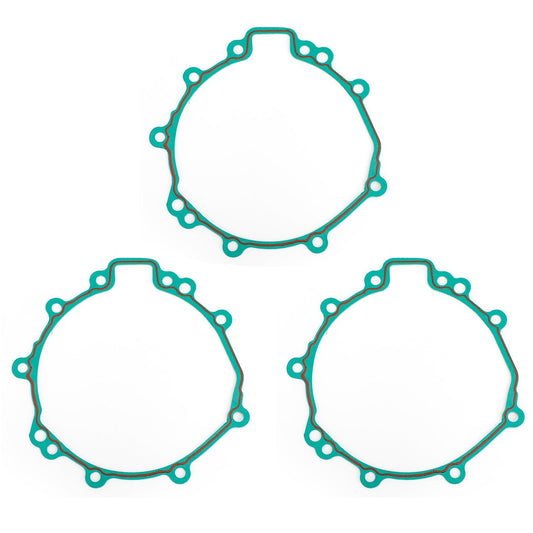 3 guarnizioni coperchio generatore per Kawasaki ZX-6R 600 07-12 636 13-22 Ninja ZX6R KRT