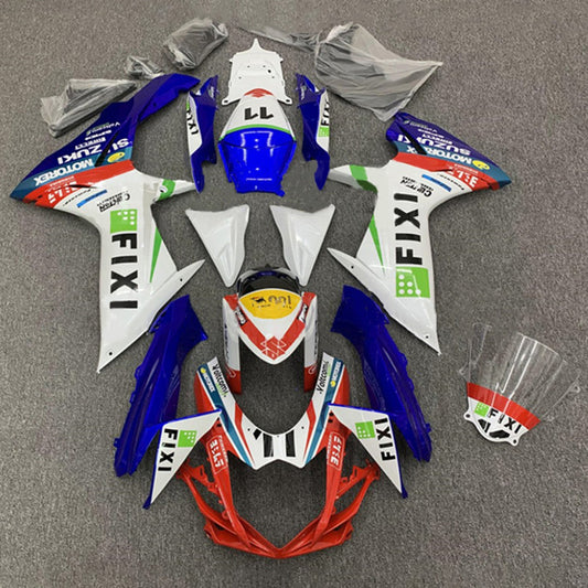 Amotopart Kit carena Suzuki GSXR 600/750 2011-2025 K11 Carrozzeria Plastica ABS