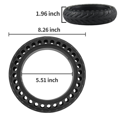 Pneumatici per scooter elettrici solidi 2×8.5 con 3 strumenti per Xiaomi m365 gotrax gxl/XR
