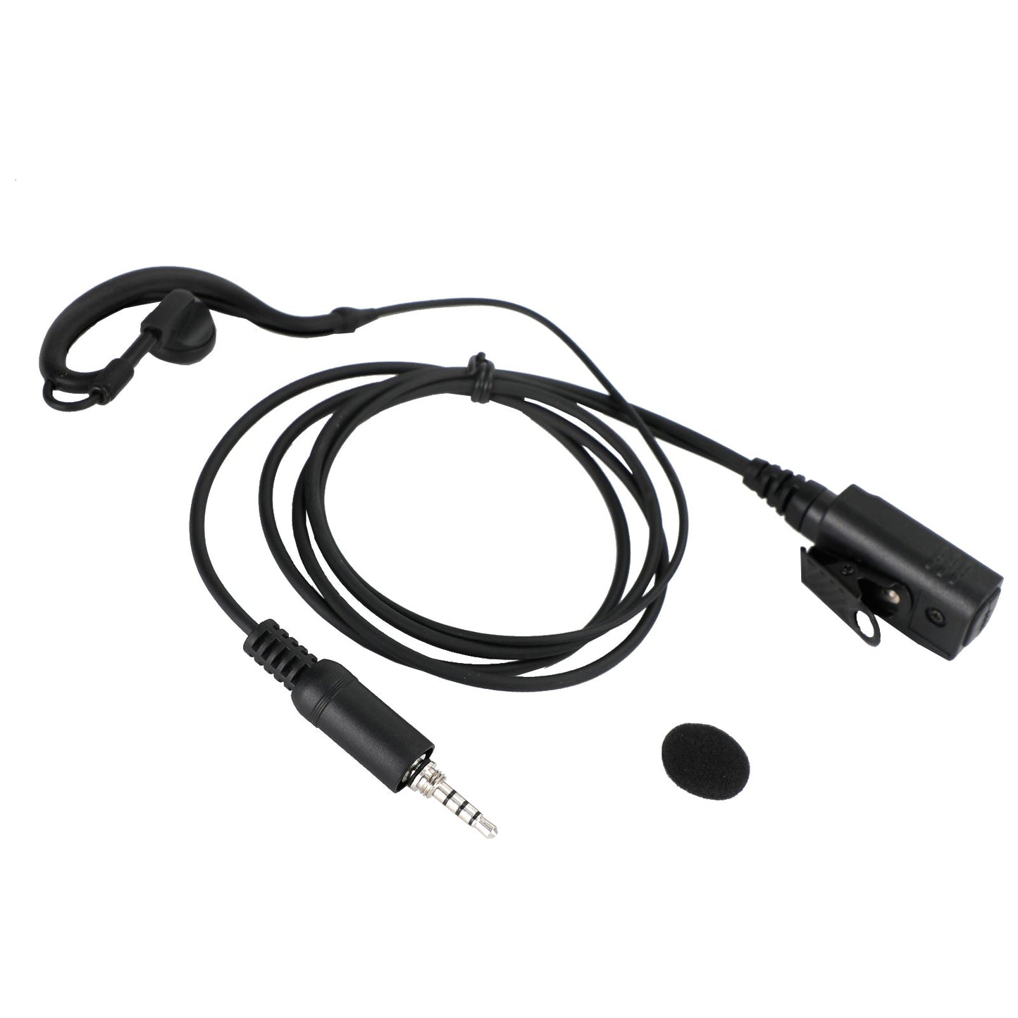 G-Shape Auricolare Auricolare Ovale PTT MIC Per ICOM IC-M33 M34 M36 M23 M24 M25 RS-35M