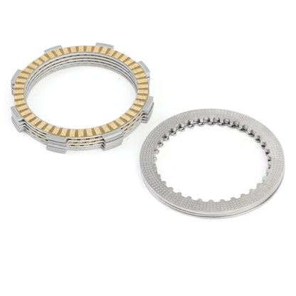 Kit Frizione ferro &amp; Dischi Frizione per Kawasaki KLF KLT 185 KMX125 200 1985-2002 Generico